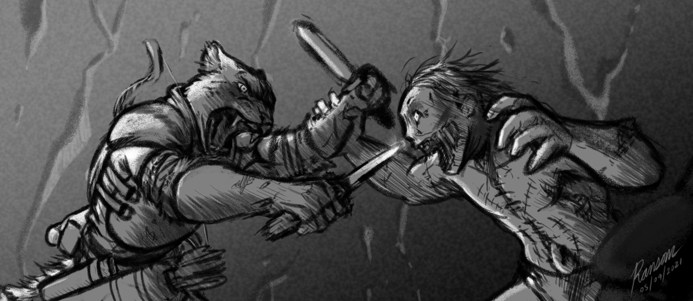 Leaf vs. The Undead